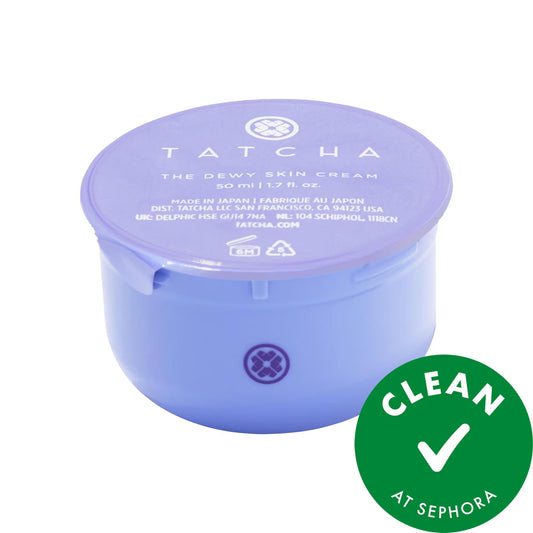 The Dewy Skin Cream - Refillable Hyaluronic Acid Moisturizer for Normal to Dry Skin - Anti-Aging, Cruelty-Free