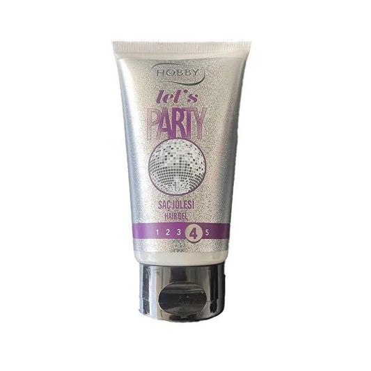 Hobby Party Girl Hair Gel: 48H Ultra Strong Hold, Mineral & Keratin Enriched - Long Lasting Styling for Girls