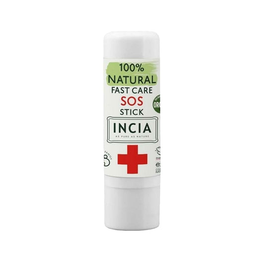 INCIA Natural SOS Stick for Instant Soothing Relief - 100% Natural, Portable Skin Care for Sensitive Skin