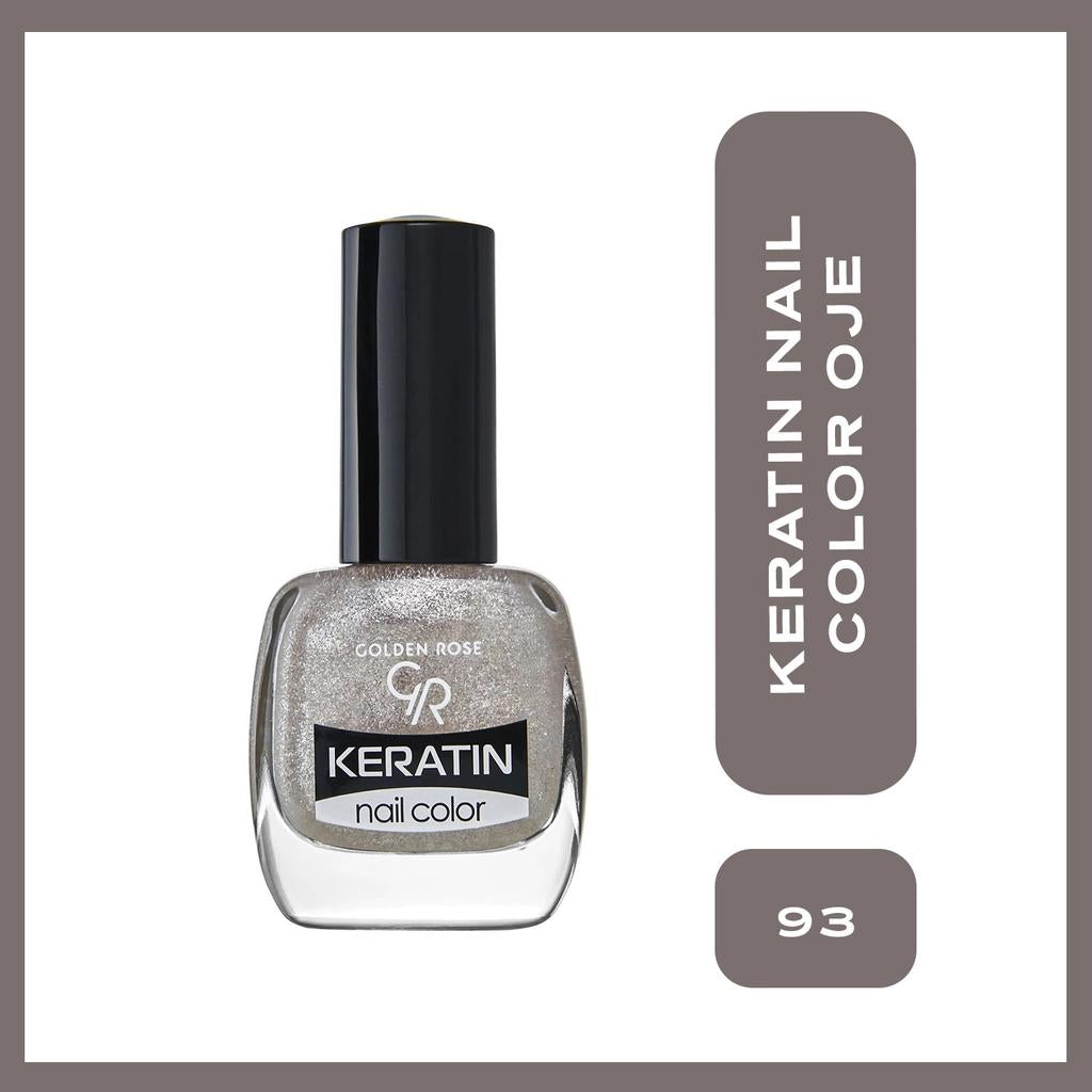 Golden Rose Keratin Nail Color Polish No: 93 - 10.5ml