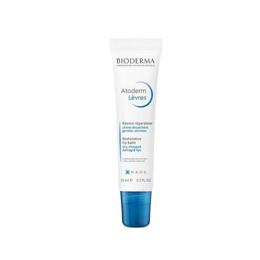 Bioderma Atoderm Lip Balm - Moisturizing Lip Care with Shea Butter & Avocado Oil for Dry, Chapped Lips