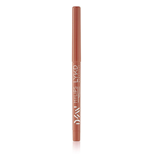 LYKD Retractable Lip Liner 205 Peachy - Long-Lasting, Water-Resistant Lip Liner for Precise Definition