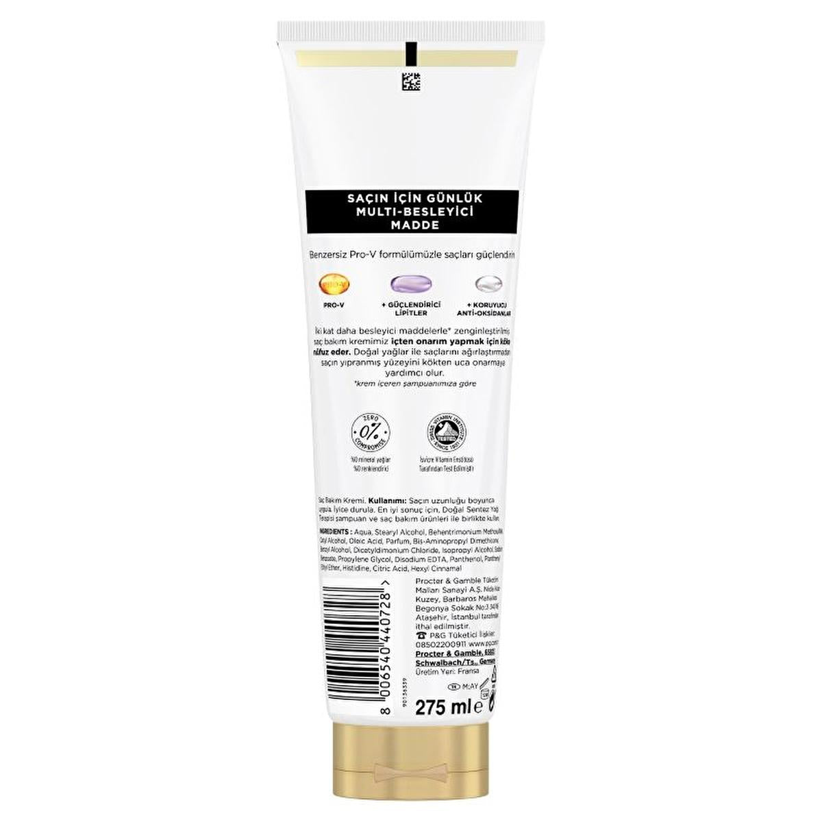 Pantene Nature Fusion Hair Care Cream - Nourishing, Repair Damaged Hair, Sustainable Packaging