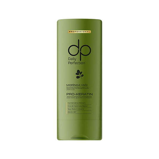 Dp Moringa Hair Conditioner: Revitalize Thin Hair, Repair Damage, Pro-Keratin & Biotin - Natural Volumizing Formula