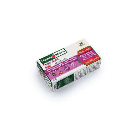 Happymore Vitamin B & Folic Acid Supplement 30 Tablets
