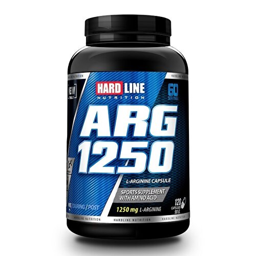 Hardline ARG 1250 120 Capsules
