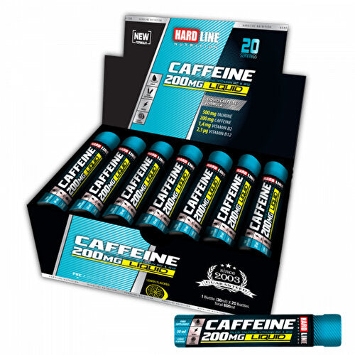 Hardline Caffeine 200 Mg Liquid 30 mL 20 Pieces