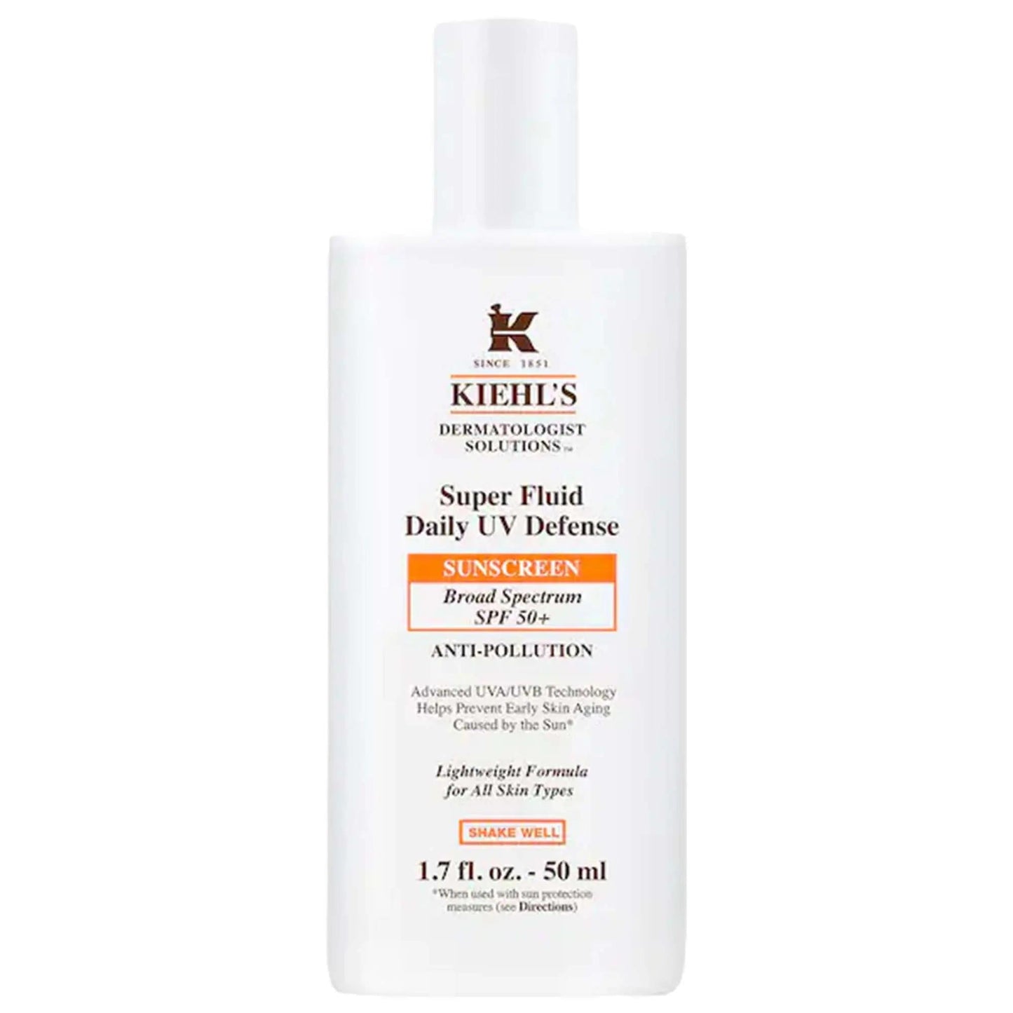 Super Fluid: SPF 50+ Broad Spectrum Facial Sunscreen - UVA/UVB & Pollution Protection, Matte Finish for Sensitive & Oily Skin