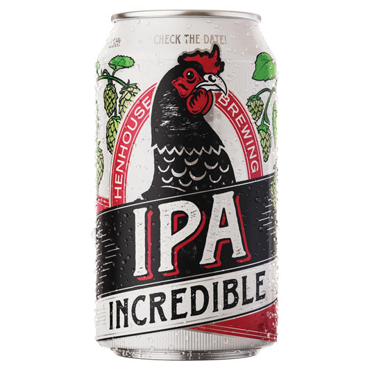 HenHouse Brewing - 'Incredible' West Coast IPA (12OZ)