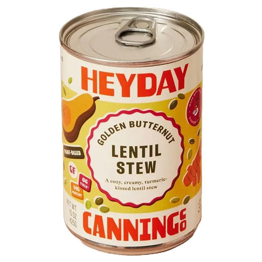 Heyday Canning Co.- 'Golden Butternut' Lentil Stew (15OZ)