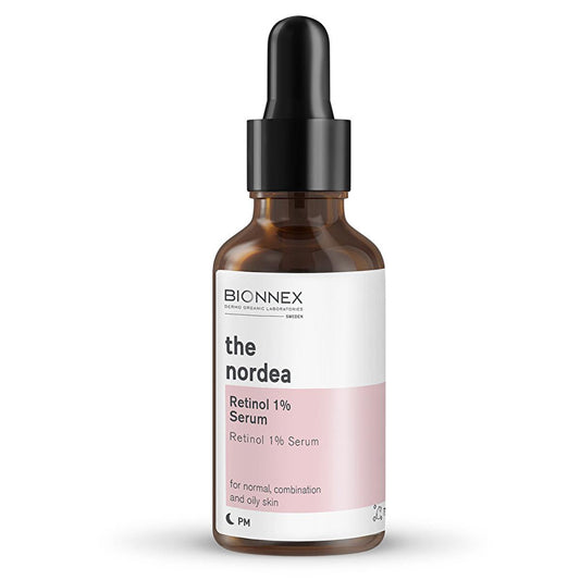 Bionnex Nordea Retinol %1 Serum - Anti-Aging Skincare for Uneven Skin Tone & Wrinkles