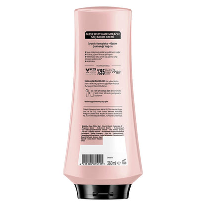 Gliss Split Hair Miracle: Seal Split Ends & Repair Damaged Hair with Ionic Complex & Grape Seed Oil