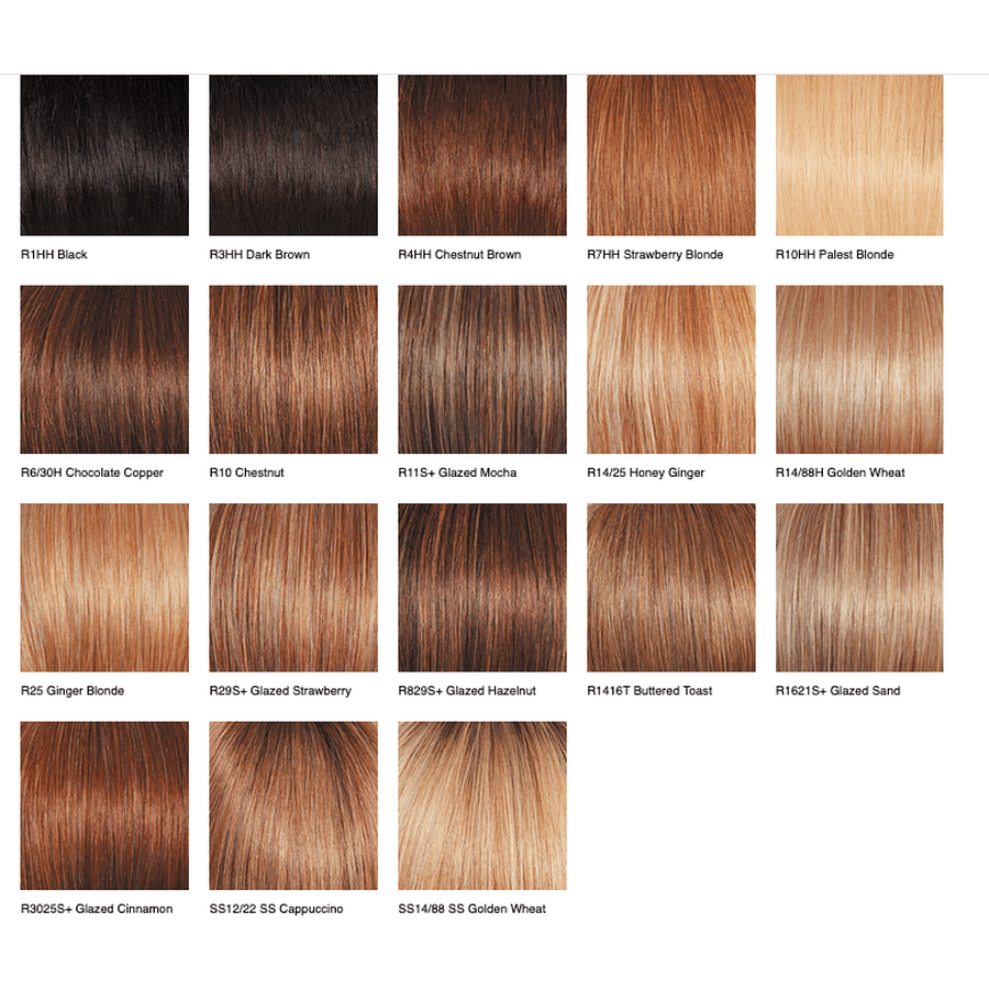 Raquel Welch High Profile Wig 100% Human Hair Hairpiece New - Choose Color