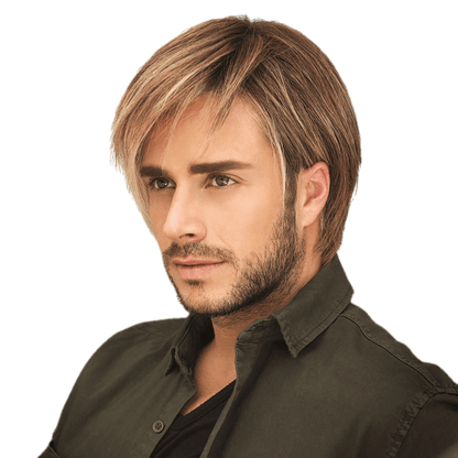 HairUWear HIM Collection Chiseled Wig Mens Hairpiece - Choose Color