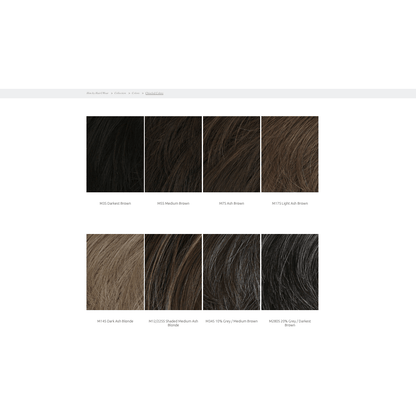 HairUWear HIM Collection Chiseled Wig Mens Hairpiece - Choose Color