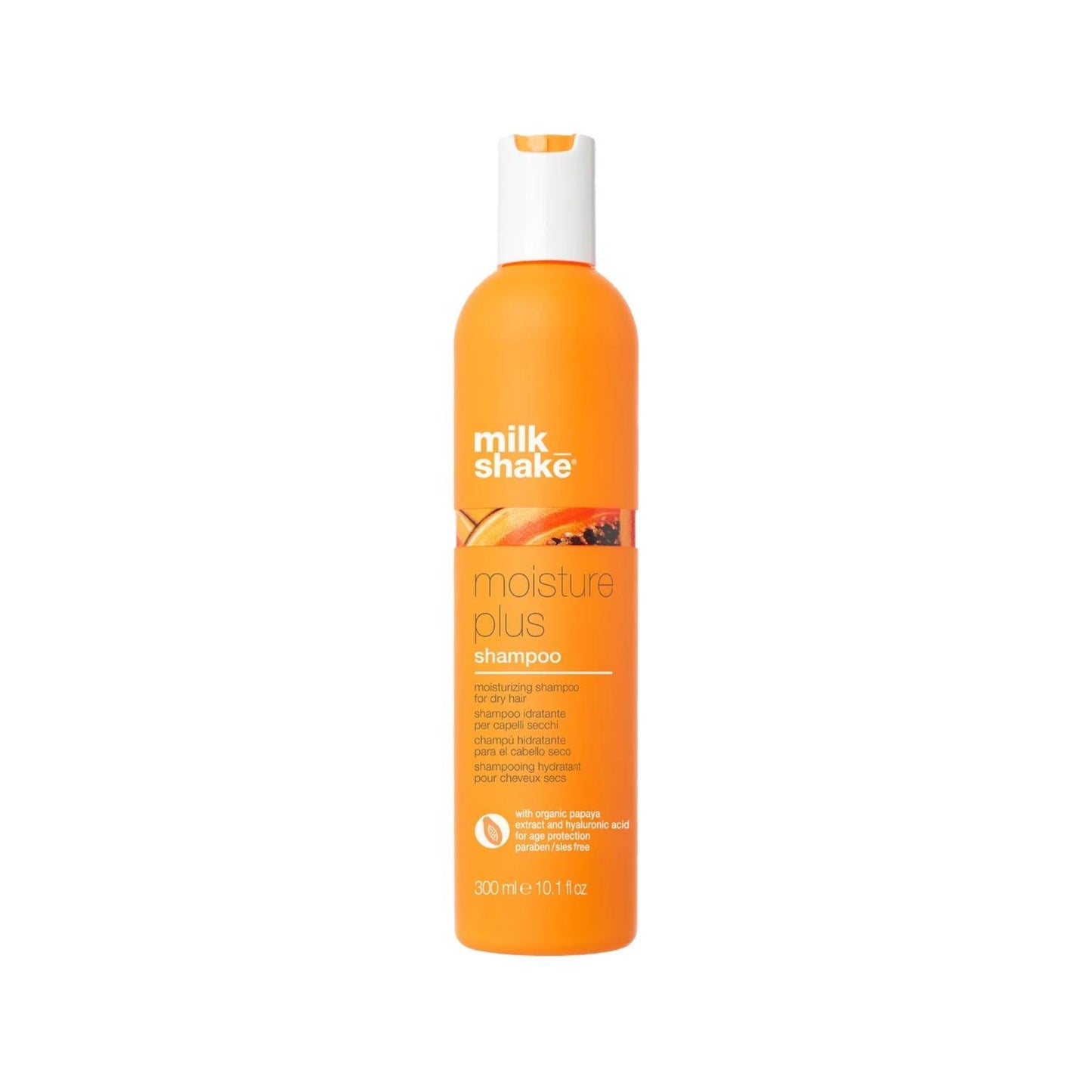 milk_shake Moisture & More Hydrating Hair Shampoo: Deeply Moisturizing for Dry & Damaged Hair - 300ml
