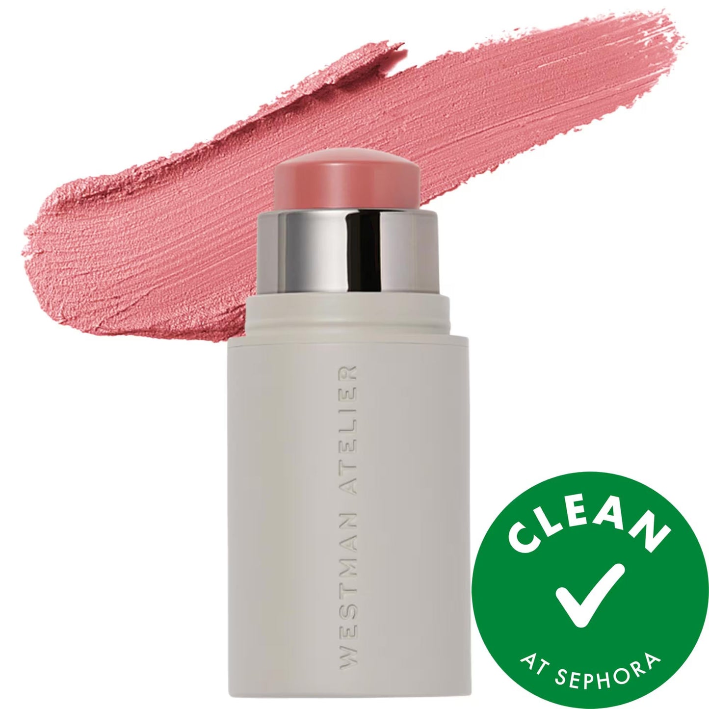 Baby Cheeks Lip + Cheek Cream Blush Stick - Hydrating, Natural Finish, Vegan & Cruelty-Free Makeup