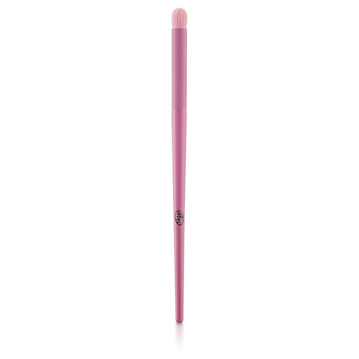 Eklips Colors Round Makeup Brush for Seamless Eyeshadow Application - Soft Bristles, Long Handle