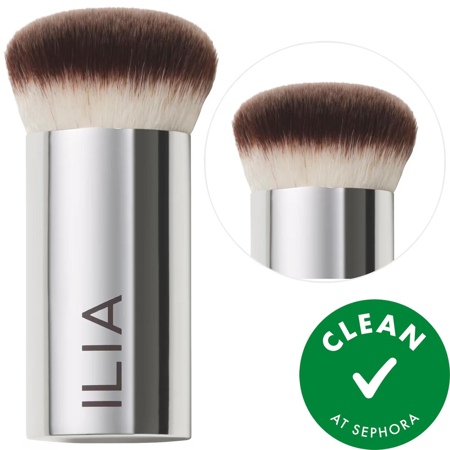 ILIA Perfecting Buff Brush - Cruelty-Free Makeup Brush for Flawless Complexion Application
