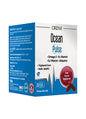 Ocean Pulse Omega-3, Vitamin D3, K2 & CoQ10 Supplement Softgels - Heart Health Support - 30 Count