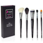 Nascita Best of Pro Makeup Brush Set - 5 Piece Professional Cosmetic Brushes for Flawless Application