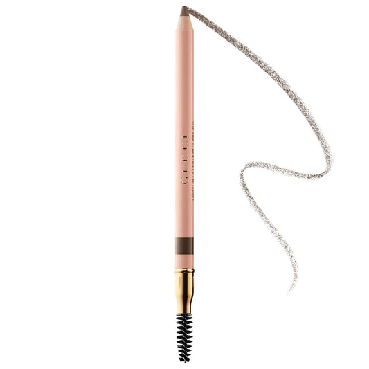 Gucci Crayon DŽfinition: Flawless & Defined Eyebrows - Long Lasting, Smudge-Proof Brow Pencil with Spoolie for Easy Blending, Natural to Bold Looks