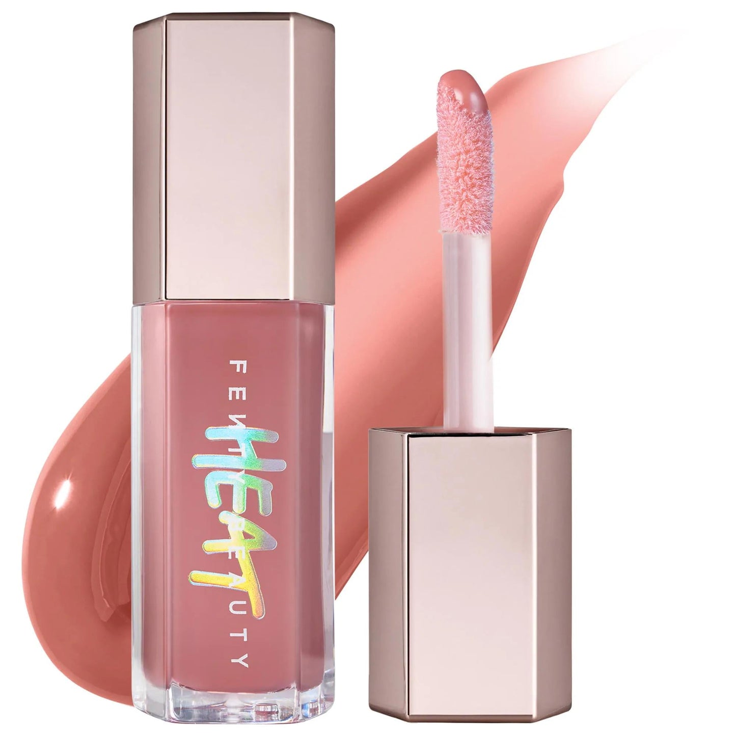 Fenty Beauty Gloss Bomb Heat: High-Shine Lip Gloss & Plumper for Fuller Lips with Shea Butter & Vitamin E (Cruelty-Free)