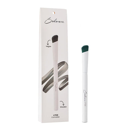 Soho N.Y.C. Vegan Concealer Brush - Eco-Friendly Makeup Tool for Precise Application