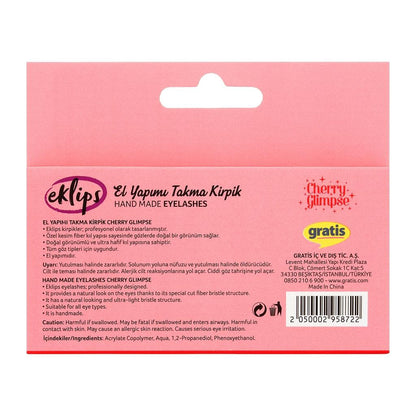 Eklips Cherry Glimpse False Eyelashes for Natural Volume 1 Pair