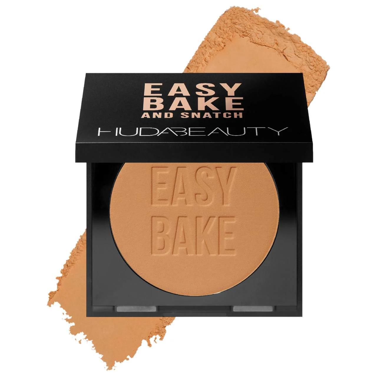 Easy Bake and Snatch Talc-Free Pressed Powder Makeup for Natural Finish - Hydrating, Cruelty-Free