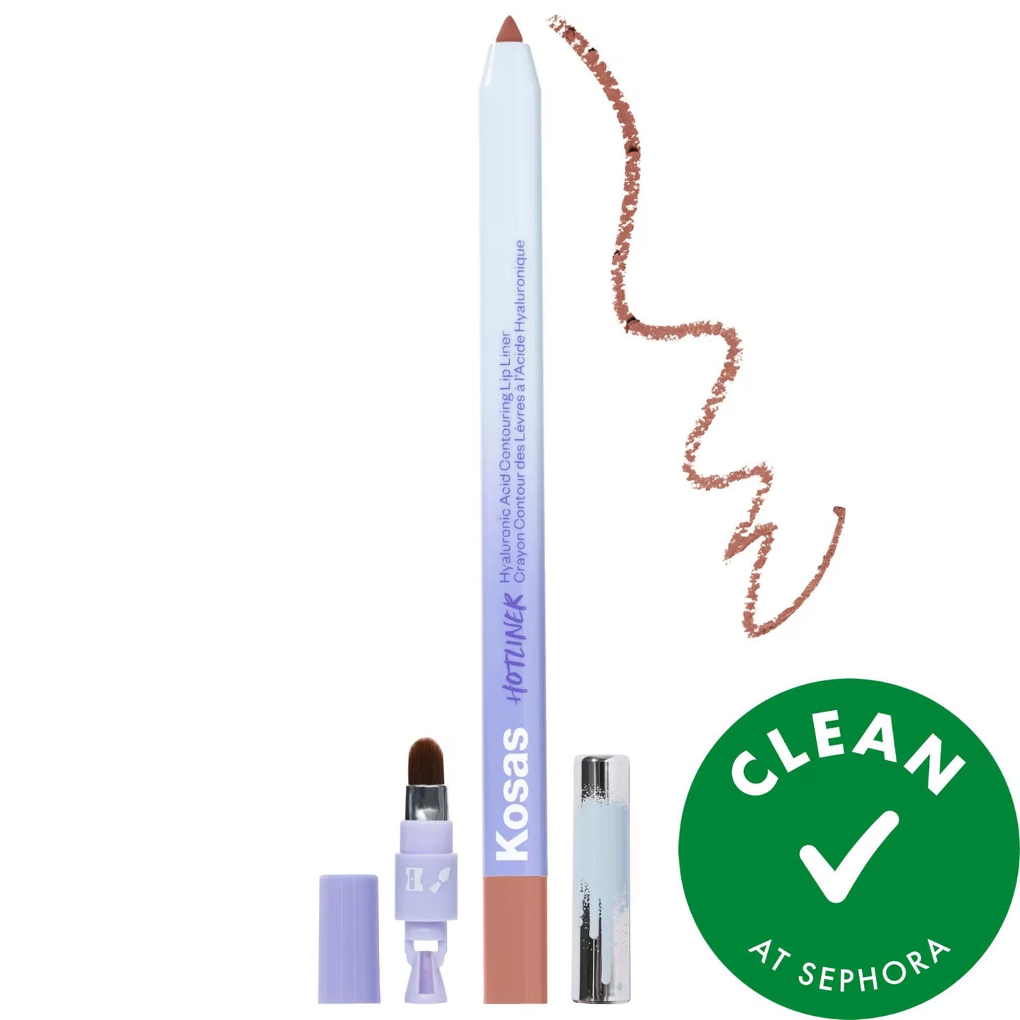 Hotliner Hyaluronic Acid Contouring Lip Liner - Hydrating, Long-Lasting, Vegan & Cruelty-Free
