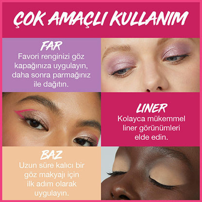 Maybelline Color Tattoo Courageous: Long-Lasting, Smudge-Proof Cream Eyeshadow for Intense Color