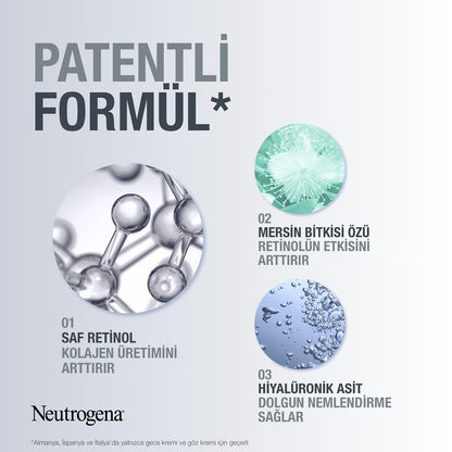 Neutrogena Retinol Boost Anti-Aging Serum: Reduce Wrinkles, Improve Skin Elasticity & Brightness - Fight Dark Spots & Achieve Youthful Skin