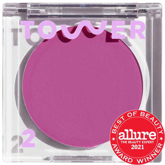 BeachPlease Cream Blush: Dewy, Vegan, & Cruelty-Free Formula for Sensitive Skin | Long-Lasting Color, Aloe Vera & Green Tea Infused
