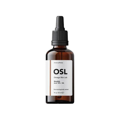Omega Skin Lab Mandelic Acid 10% & HA Renewal Serum 30 ml