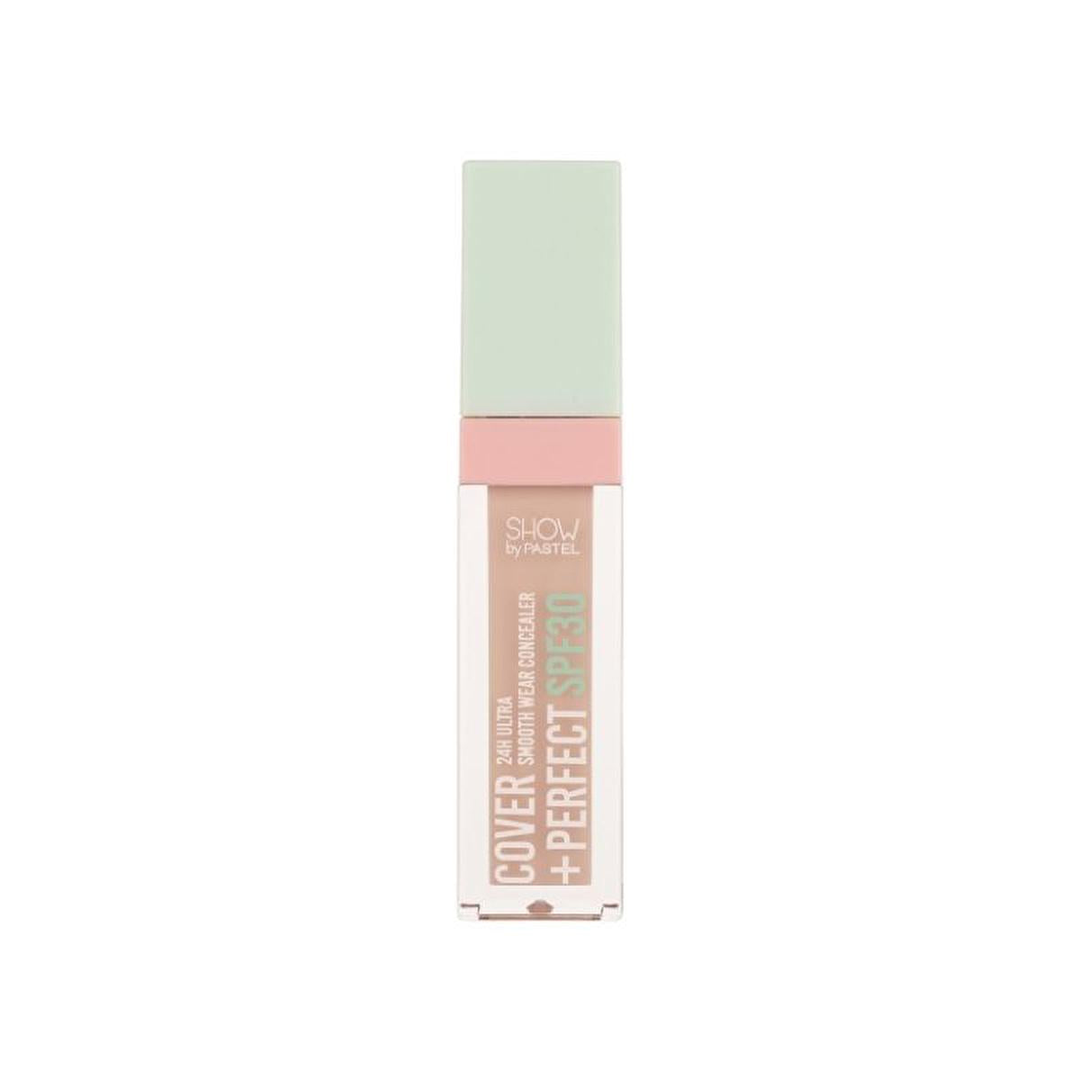 Pastel Cover+Perfect Concealer SPF30: Full Coverage, Long Lasting & Moisturizing Nude Pink Concealer for Flawless Sun Protection