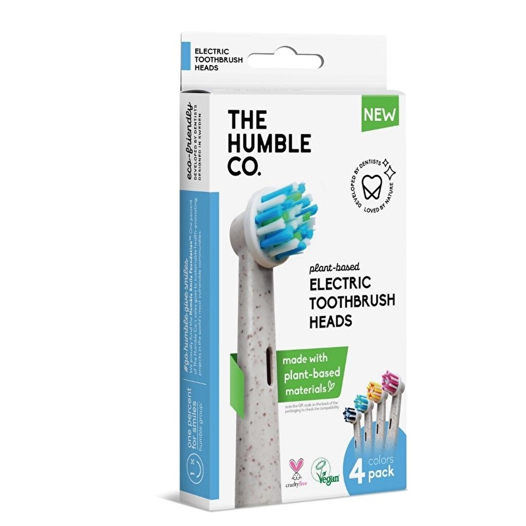 The Humble Co. Plant-Based Replacement Toothbrush Heads 4-Pack
