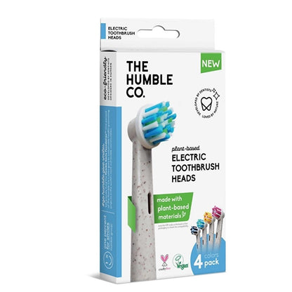 The Humble Co. Plant-Based Replacement Toothbrush Heads 4-Pack