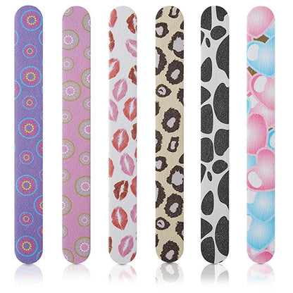 Eklips Glittery Paper Nail File 84008B for Smooth Nails