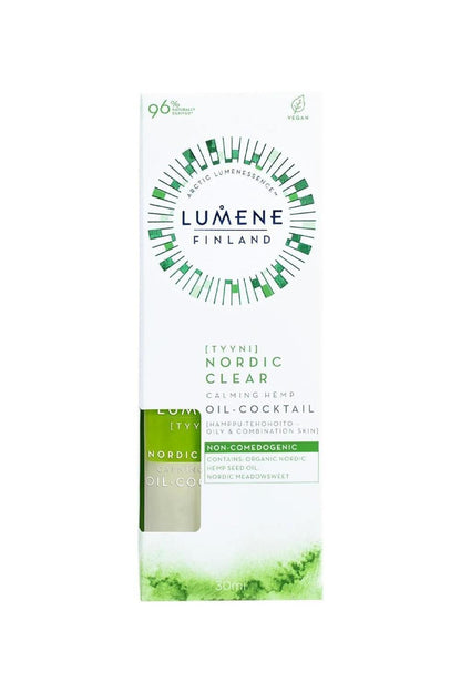 Lumene Calming Hemp Oil Skincare - Soothe Sensitive Skin, Reduce Redness & Improve Complexion