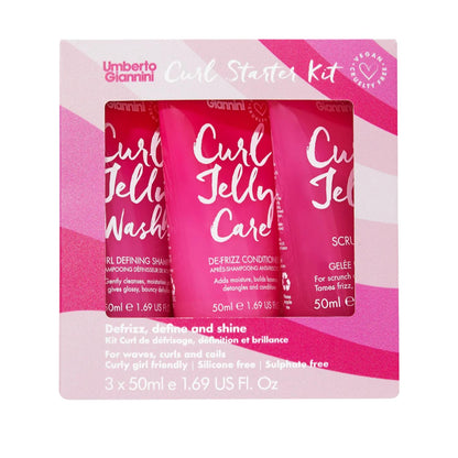 Umberto Giannini Curl Jelly Starter Kit for Defined Curls