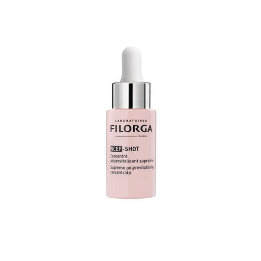 Filorga Skincare Serum - Revitalizing NCEF-Shot Concentrate for Smoother, Firmer Skin - Anti-aging Luxury Skincare Product