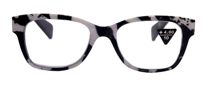 THE BOHEMIAN, Premium Reading Glasses High End Reading Glass +1.25 to +4 magnifying glasses, Square. optical Frames