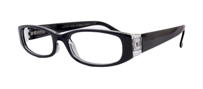 Elise, Bayonetta-style rectangular premium glasses, high-end readers: +0.00 +1.25, +3 magnifying reading glasses. NY Fifth Avenue.