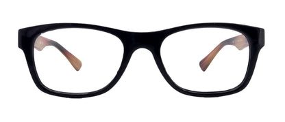 Kelly, (Premium) Reading Glasses High End Readers +1.25 to +4 Magnifying (Black ) Square. Optical Frames, NY Fifth Avenue.
