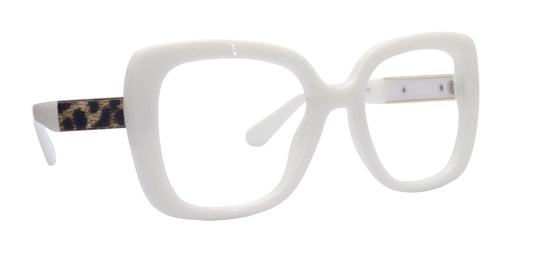 Emory, Large Oversized Reading Glasses, Women Readers, High End Reading Magnifying eyeglasses,  Big Square optical Frames