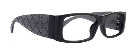 Assisi Reading Glasses, Black, Medium Frame, High End Readers, Bifocal,  Sun readers, Trendy Style,  NY Fifth Avenue