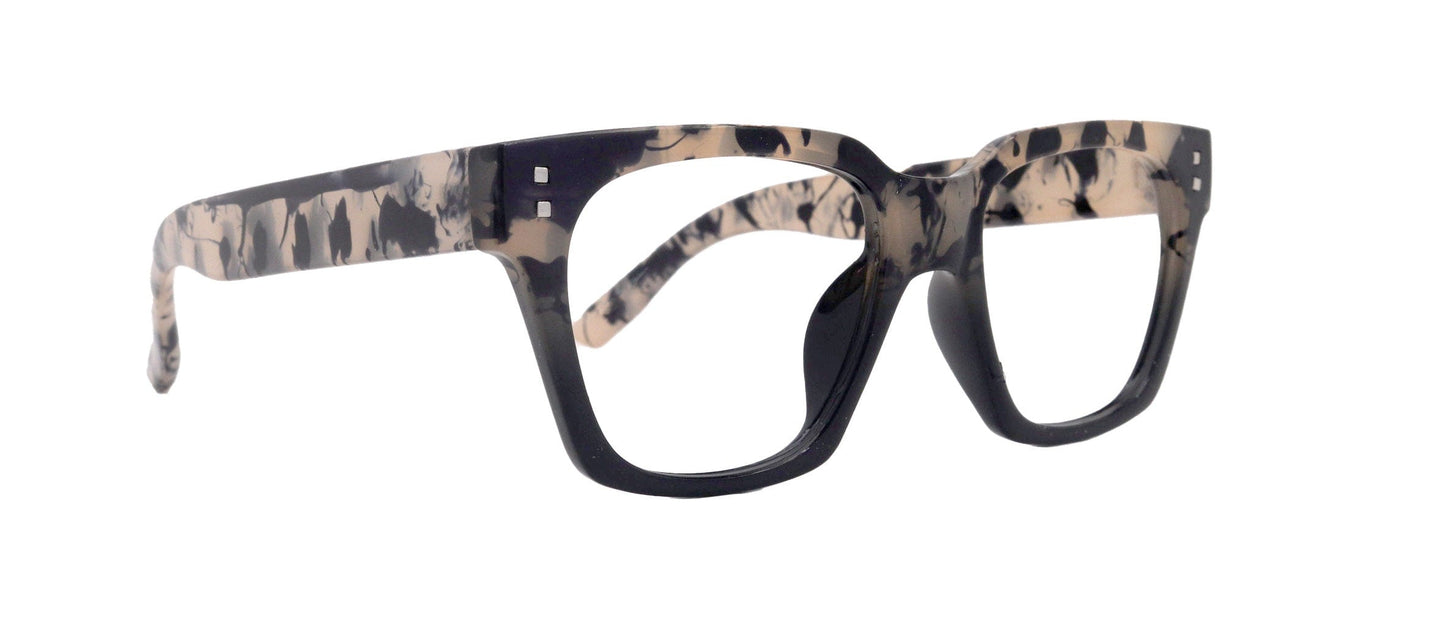 Ravello Line Bifocal Premium  Reading Glasses, High-End Readers +1.25 to +3.50 Magnifying, Fashion Square (Tortoise TAN) NY Fifth Avenue
