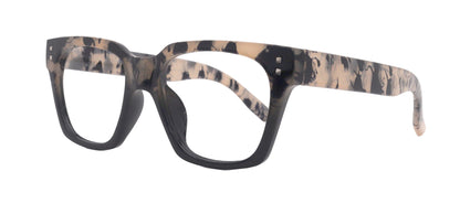 Ravello Line Bifocal Premium  Reading Glasses, High-End Readers +1.25 to +3.50 Magnifying, Fashion Square (Tortoise TAN) NY Fifth Avenue