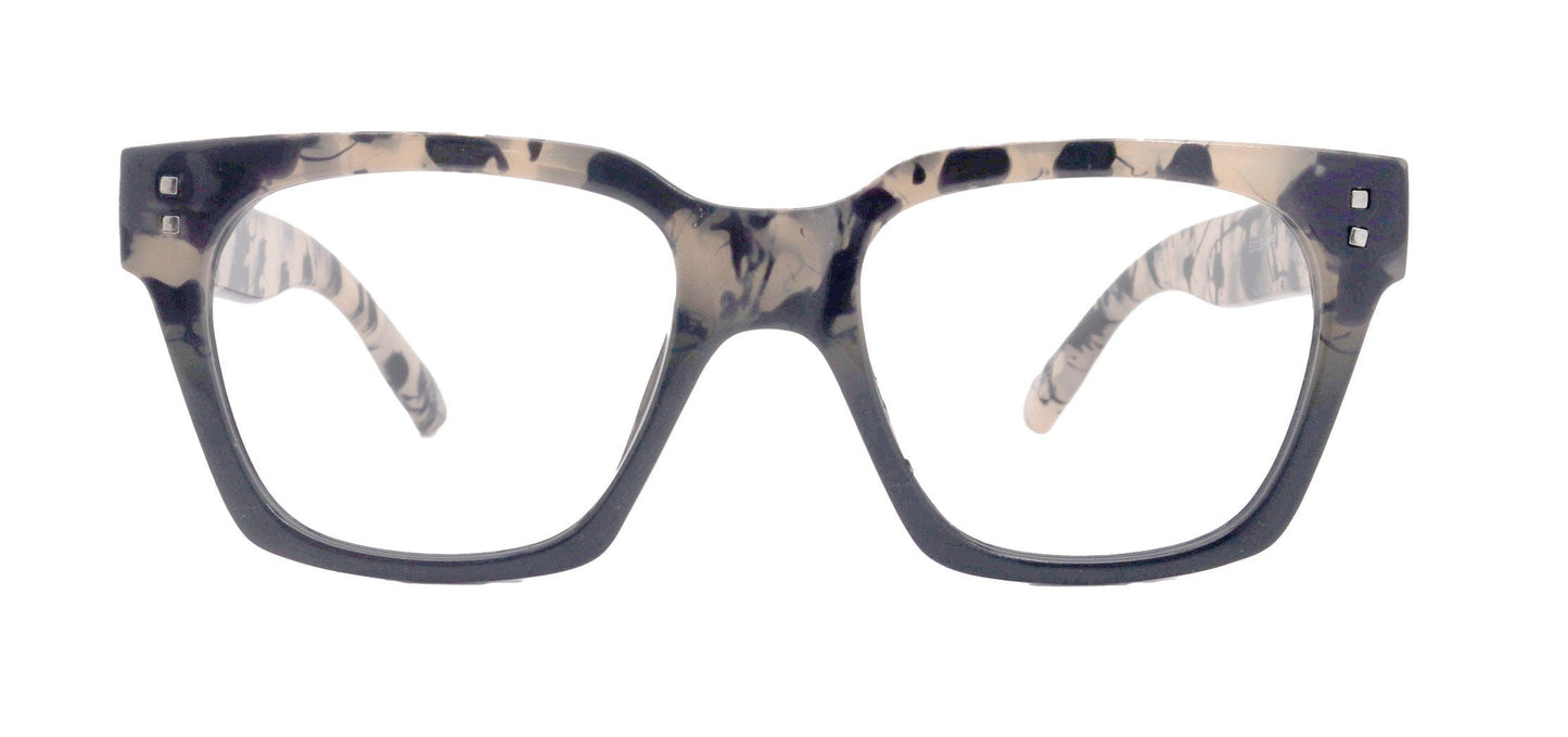 Ravello Line Bifocal Premium  Reading Glasses, High-End Readers +1.25 to +3.50 Magnifying, Fashion Square (Tortoise TAN) NY Fifth Avenue